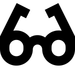 Glasses SVG Icon